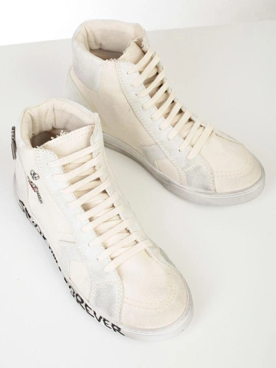 Shop Saint Laurent Sneakers In White