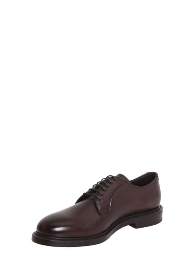 Shop Henderson Leather Derby Shoes In Testa Di Moro