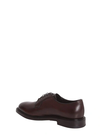 Shop Henderson Leather Derby Shoes In Testa Di Moro