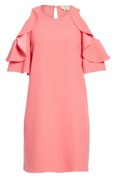 Kate spade cold on sale shoulder crepe dress