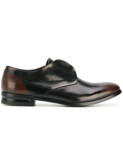 Shop Alexander Mcqueen Classic Loafers In Black