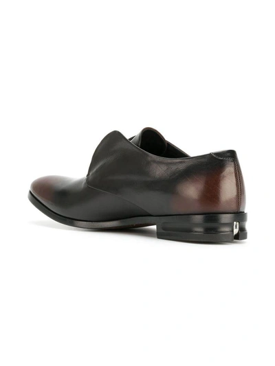 Shop Alexander Mcqueen Classic Loafers In Black