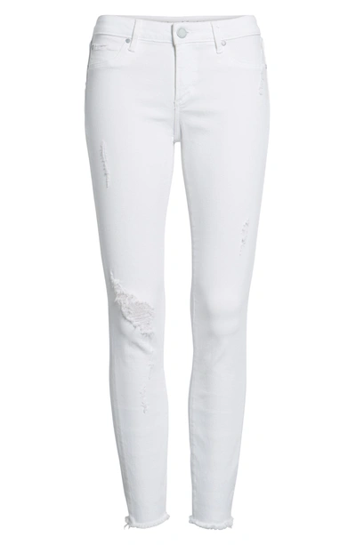 Shop Articles Of Society Carly Distressed Ankle Skinny Jeans In Cannes