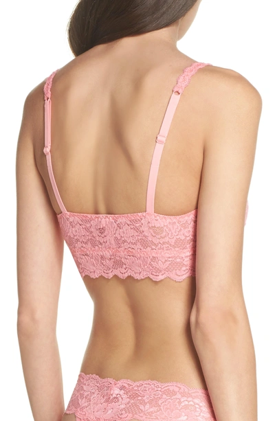 Shop Cosabella 'never Say Never Sweetie' Bralette In Pink Passion