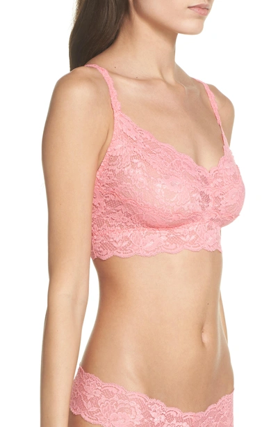 Shop Cosabella 'never Say Never Sweetie' Bralette In Pink Passion