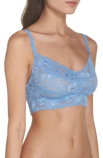 Shop Cosabella 'never Say Never Sweetie' Bralette In Jewel Blue