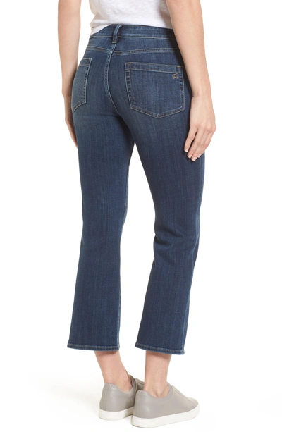 Shop Two By Vince Camuto Cropped Flare Jeans In Mid Vintage