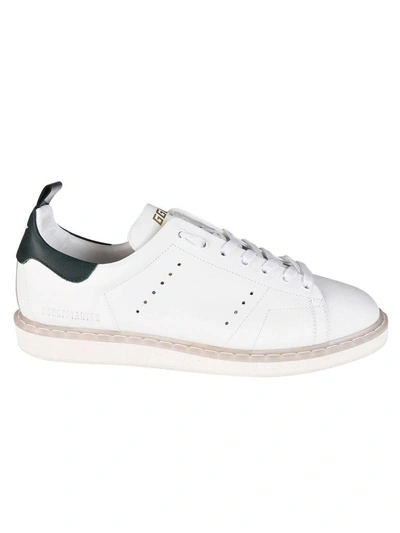 Shop Golden Goose Starter Sneakers In Bianco