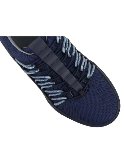 Shop Lanvin Diving Sneaker In Navy Blue