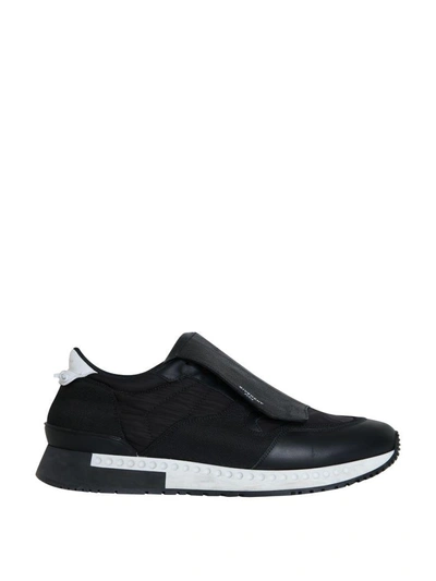 Shop Givenchy Active Runner Show Sneakers In Nero