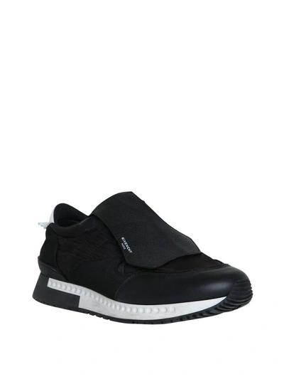 Shop Givenchy Active Runner Show Sneakers In Nero