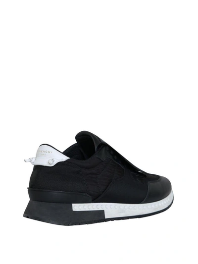 Shop Givenchy Active Runner Show Sneakers In Nero