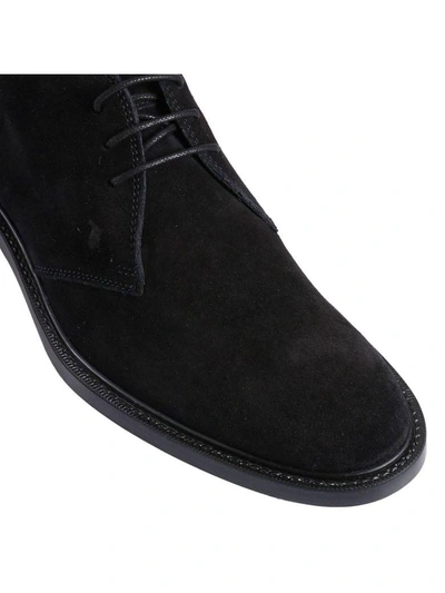 Shop Tod's Chukka Boots Shoes Men Tods In Black