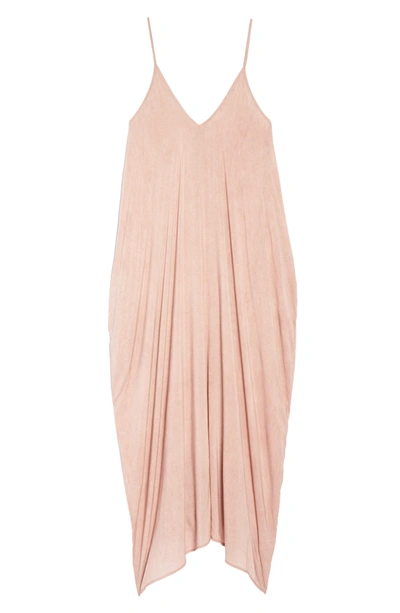 Shop Elan Cover-up Maxi Dress In Rose