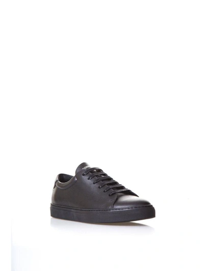 Shop National Standard Edition 3 Fusalp Black Leather Sneakers