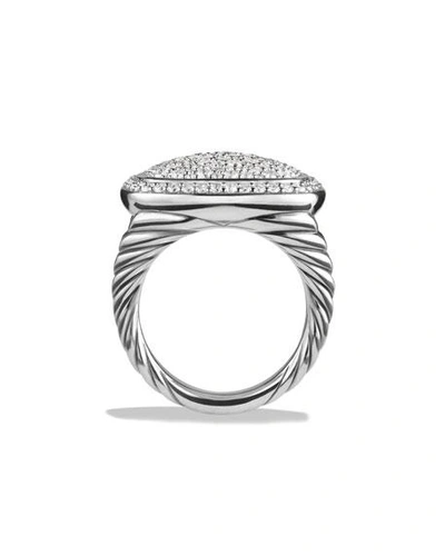 Shop David Yurman Custom Albion Ring In Diamond