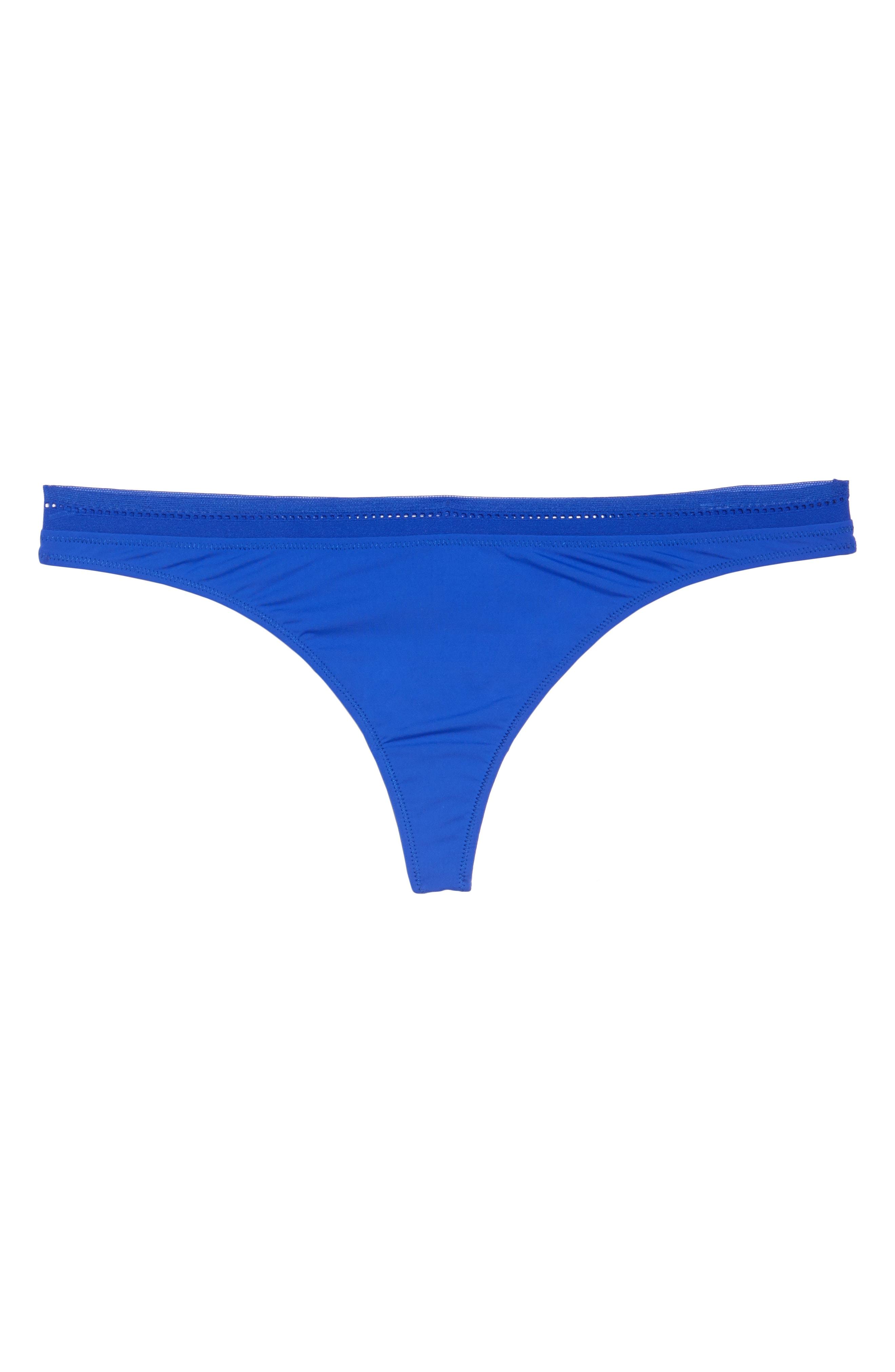 Free People Intimately Fp Truth Or Dare Thong In Blue | ModeSens
