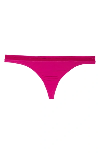 Shop Free People Intimately Fp Truth Or Dare Thong In Dark Pink