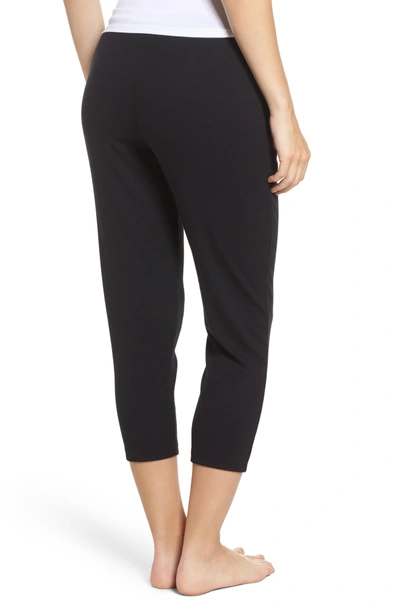 Shop Skin Carmin Crop Lounge Pants In Black