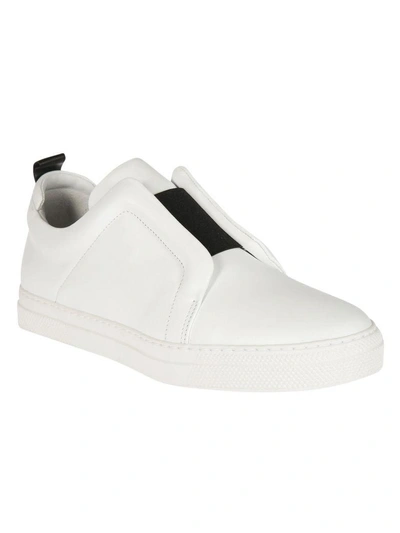 Shop Pierre Hardy Slider Slip-on Sneakers In Bianco