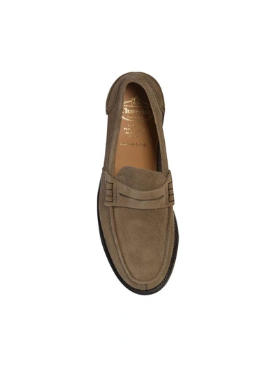 Shop Church's Pembrey Suede Loafers In Beige