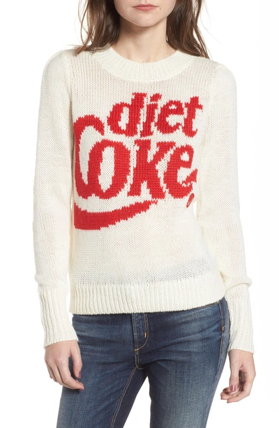 Shop Wildfox Diet Coke Sweater In Clean White