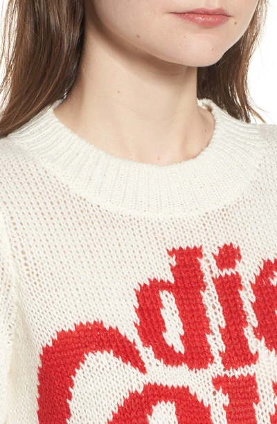 Shop Wildfox Diet Coke Sweater In Clean White