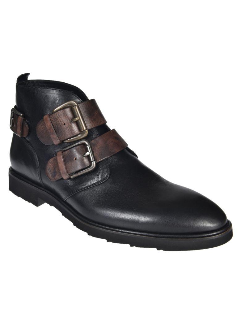 dolce & gabbana trekking leather ankle boots
