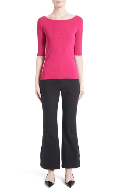 Shop Proenza Schouler Knit Top In Hot Pink