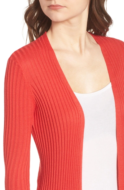 Shop Lovers & Friends Davenport Duster Cardigan In Red