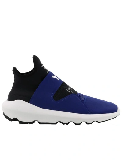 Shop Y-3 Suberou Sneaker In Black-blue