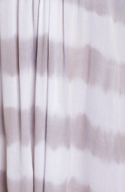 Shop Elan Cover-up Dress In Grey/white Stripe