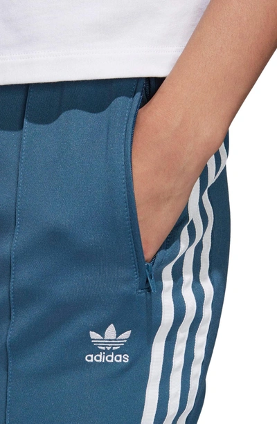 Shop Adidas Originals Sst Track Pants In Dark Steel