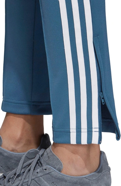 Shop Adidas Originals Sst Track Pants In Dark Steel