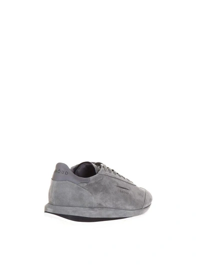 Shop Ghoud Suede Runner Sneakers In Grey