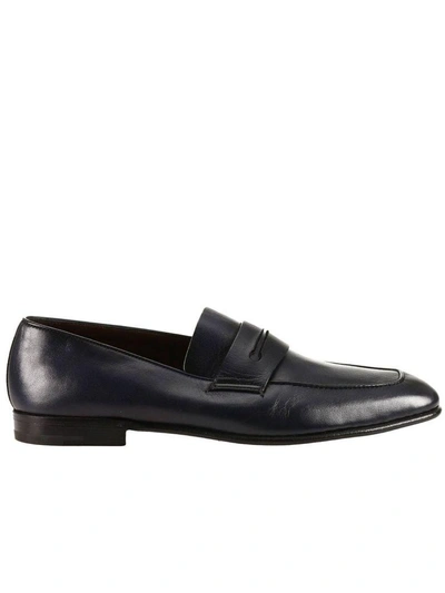 Shop Ermenegildo Zegna Loafers Shoes Men  In Black