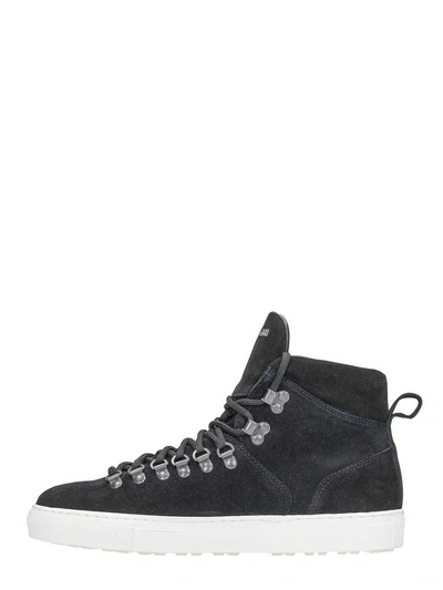 Shop National Standard Edition 9 Black Suede Sneakers