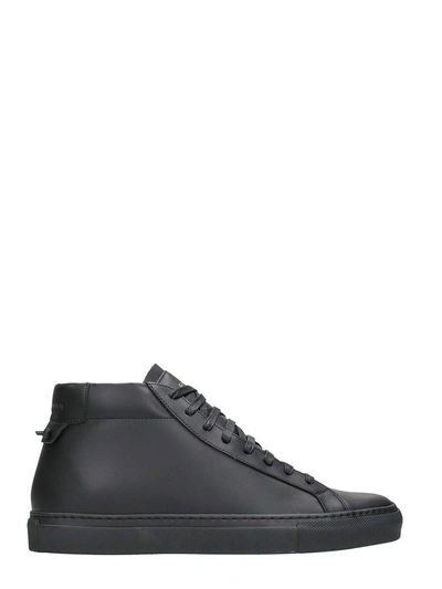 Shop Givenchy Urban Street Knot Mid Sneakers In Black