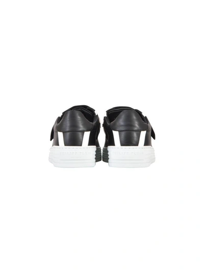 Shop Philipp Plein Low-top Plein Sneaker In Black-white
