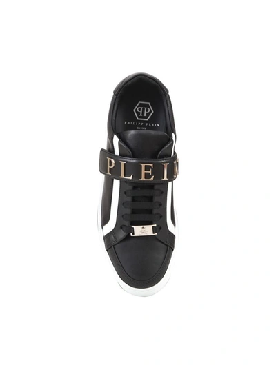 Shop Philipp Plein Low-top Plein Sneaker In Black-white
