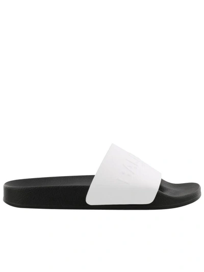 Shop Balmain Calypso Sandal In White