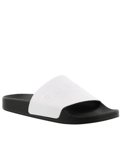 Shop Balmain Calypso Sandal In White
