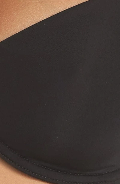 Shop Natori Pure Luxe Underwire Unlined Balconette Bra In Black Combo