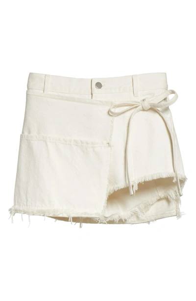 Shop Sandy Liang Perry Skort In Coconuts