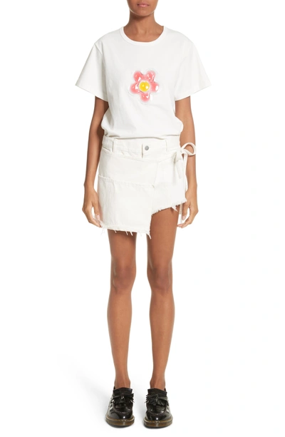 Shop Sandy Liang Perry Skort In Coconuts