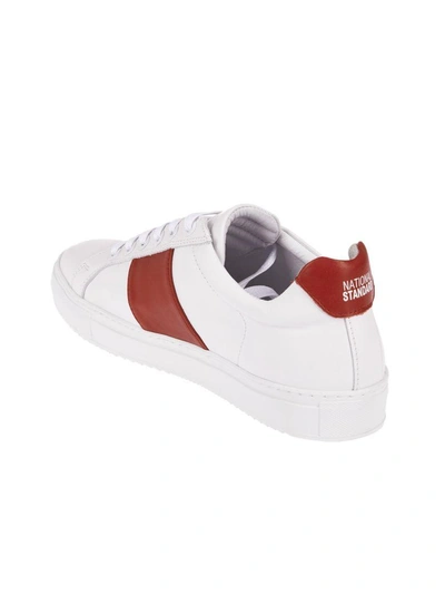 Shop National Standard Classic Sneakers In Red Band