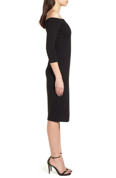 Shop Bailey44 Date Night Sheath Dress In Black