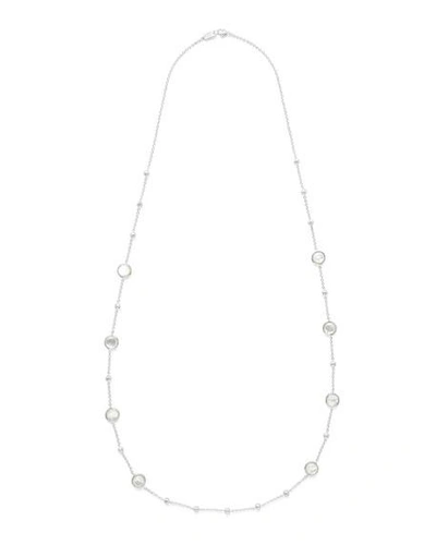 Shop Ippolita Rock Candy Mini Lollipop Turquoise Stone Necklace In Oyster