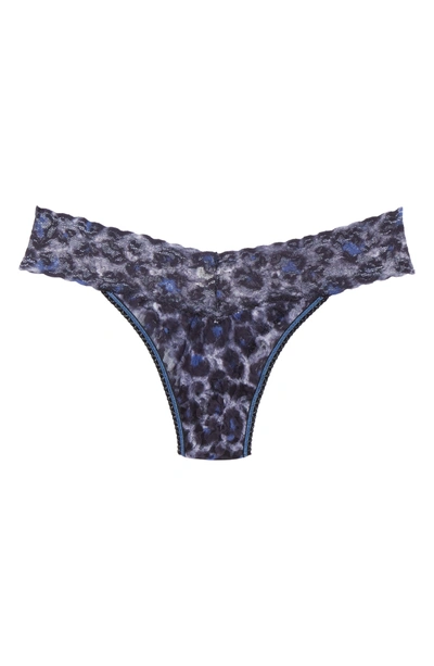 Shop Hanky Panky Mysterious Feline Original Rise Thong In Leapord
