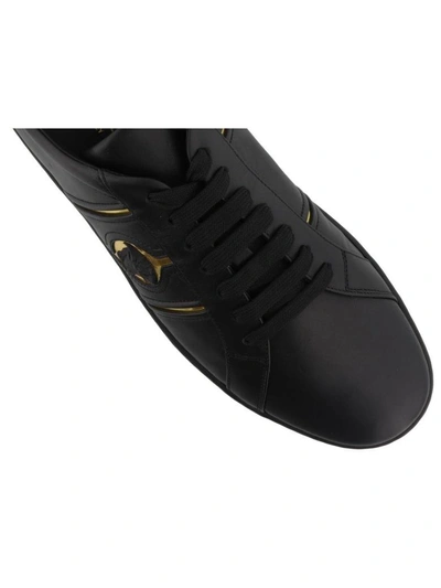 Shop Versace Sneaker In Black